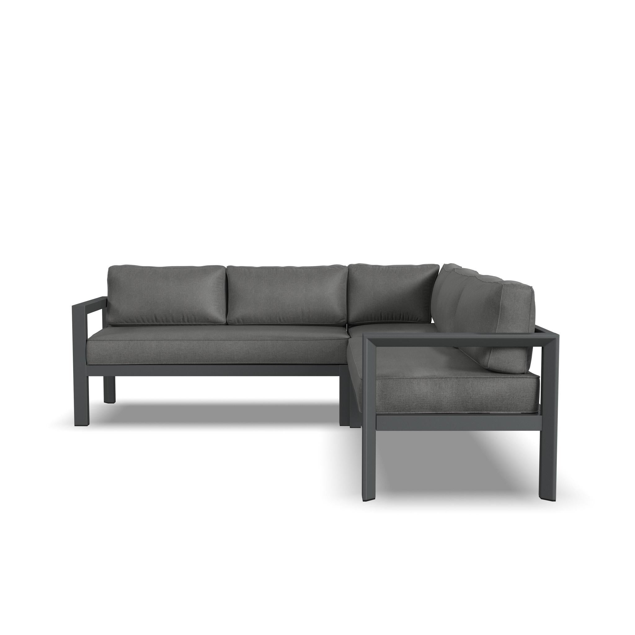 Grayton - 5 Seat Sectional - Dark Gray
