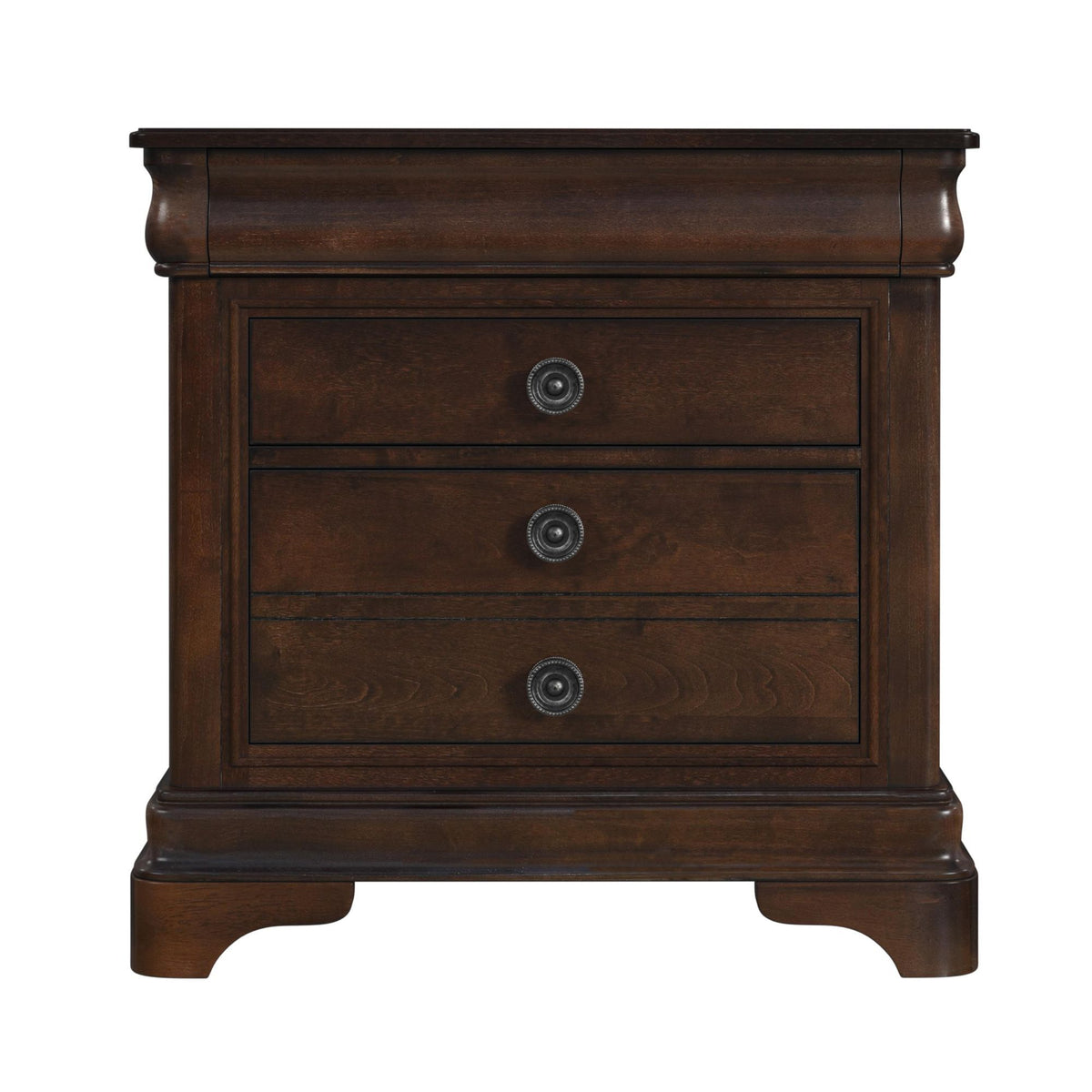 Cameron Nightstand in Dark Brown by Elements International, view 7