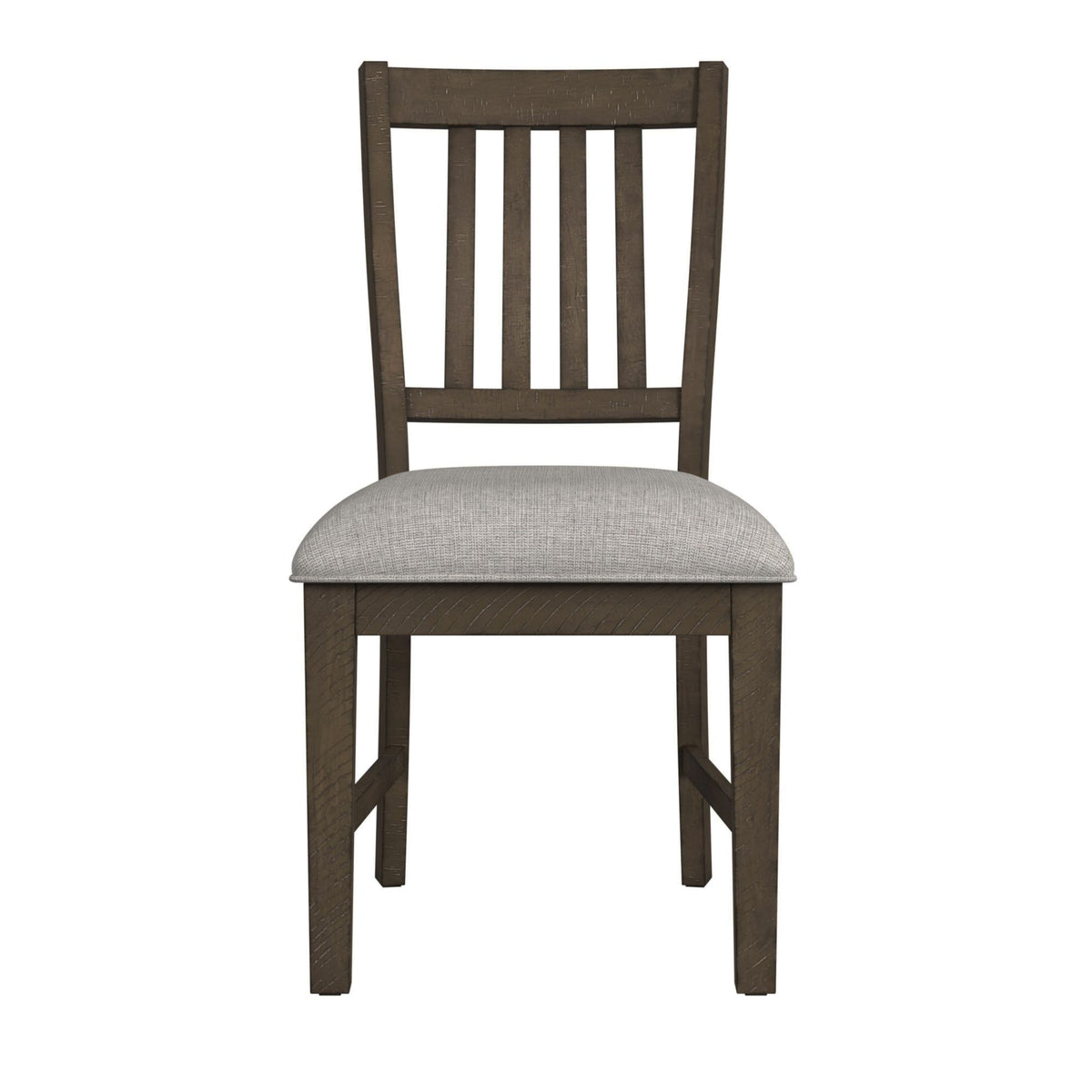 Yellowstone Dining Side Chair (Set of 2) in Medium Brown / Gray by Elements International, view 6