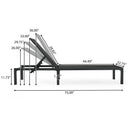 Westport - Outdoor Chaise Lounge (Set of 2) - Black