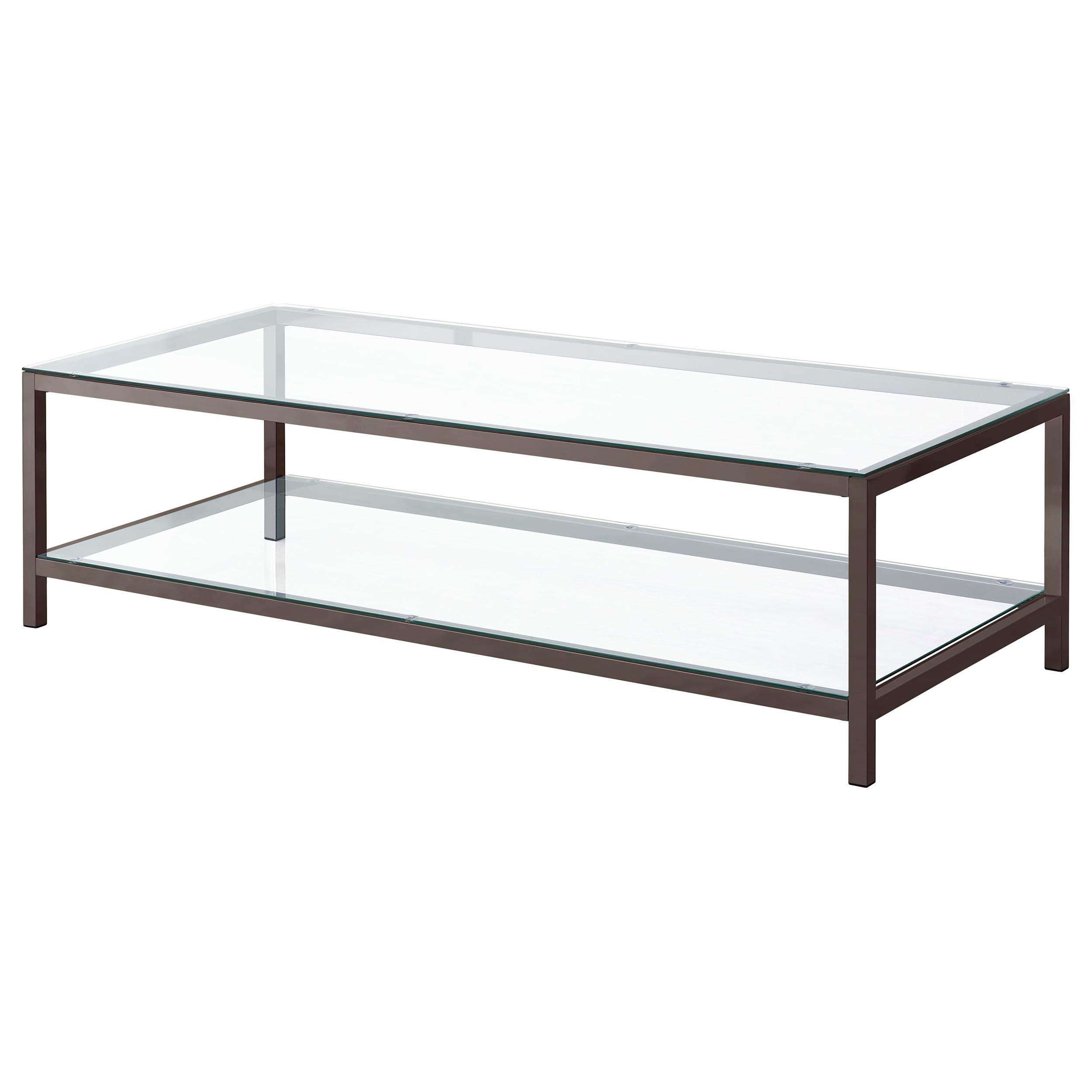 Trini 2-piece Coffee and End Table Set Black Nickel — view 4