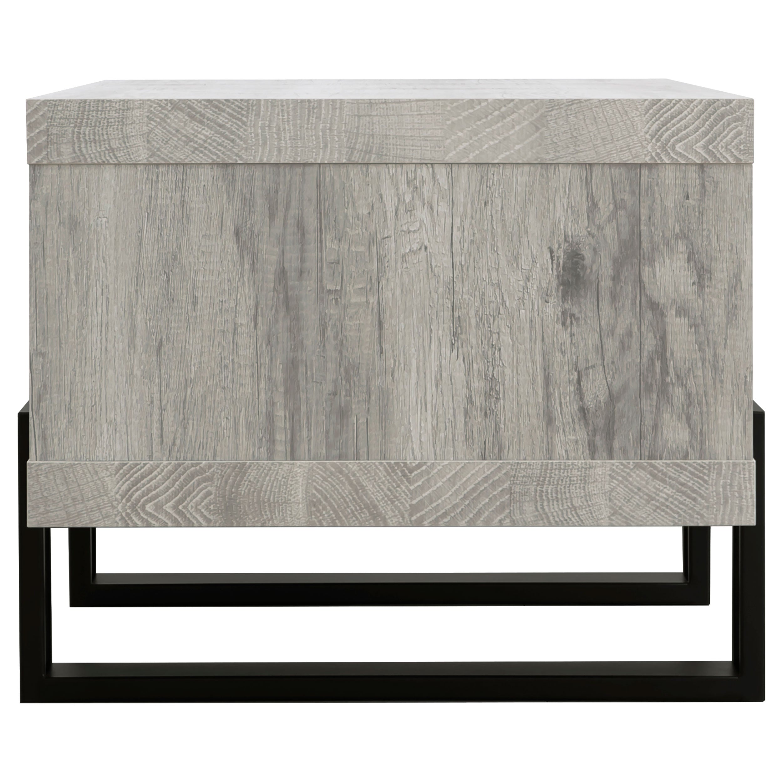 Dinard Engineered Wood Cocktail Coffee Table Grey Driftwood — view 5
