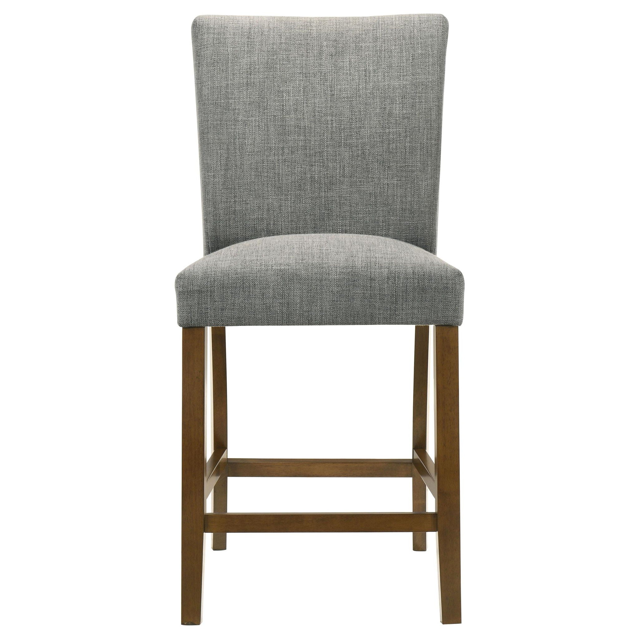 Paxton Upholstered Counter Height Dining Chair Grey (Set of 2) - Atlantic Fine Furniture Melbourne FL