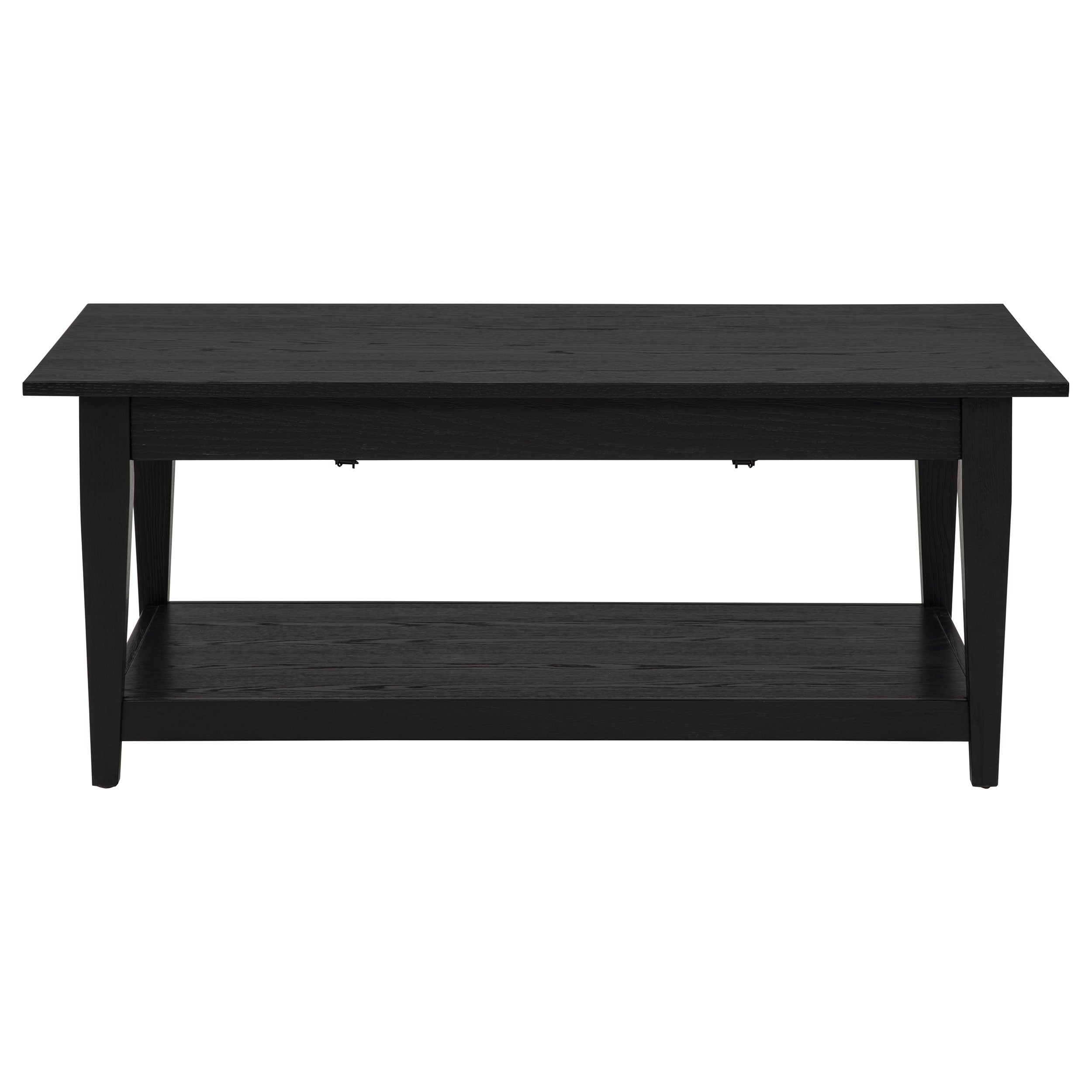 Lindenton Lift-Top Occasional Cocktail Coffee Table Black — view 8