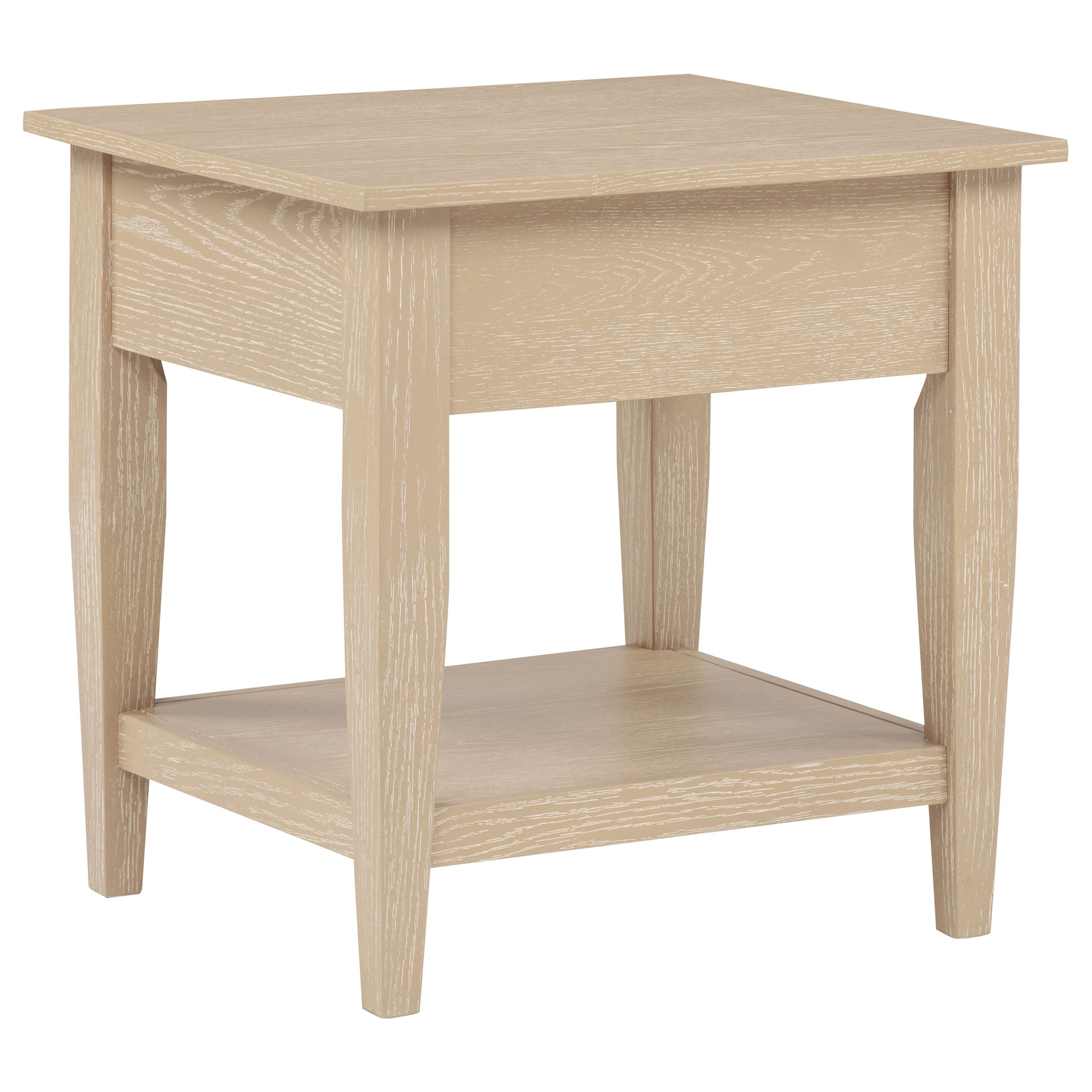 Lindenton 1-drawer Wood Occasional Side End Table Blonde — view 8