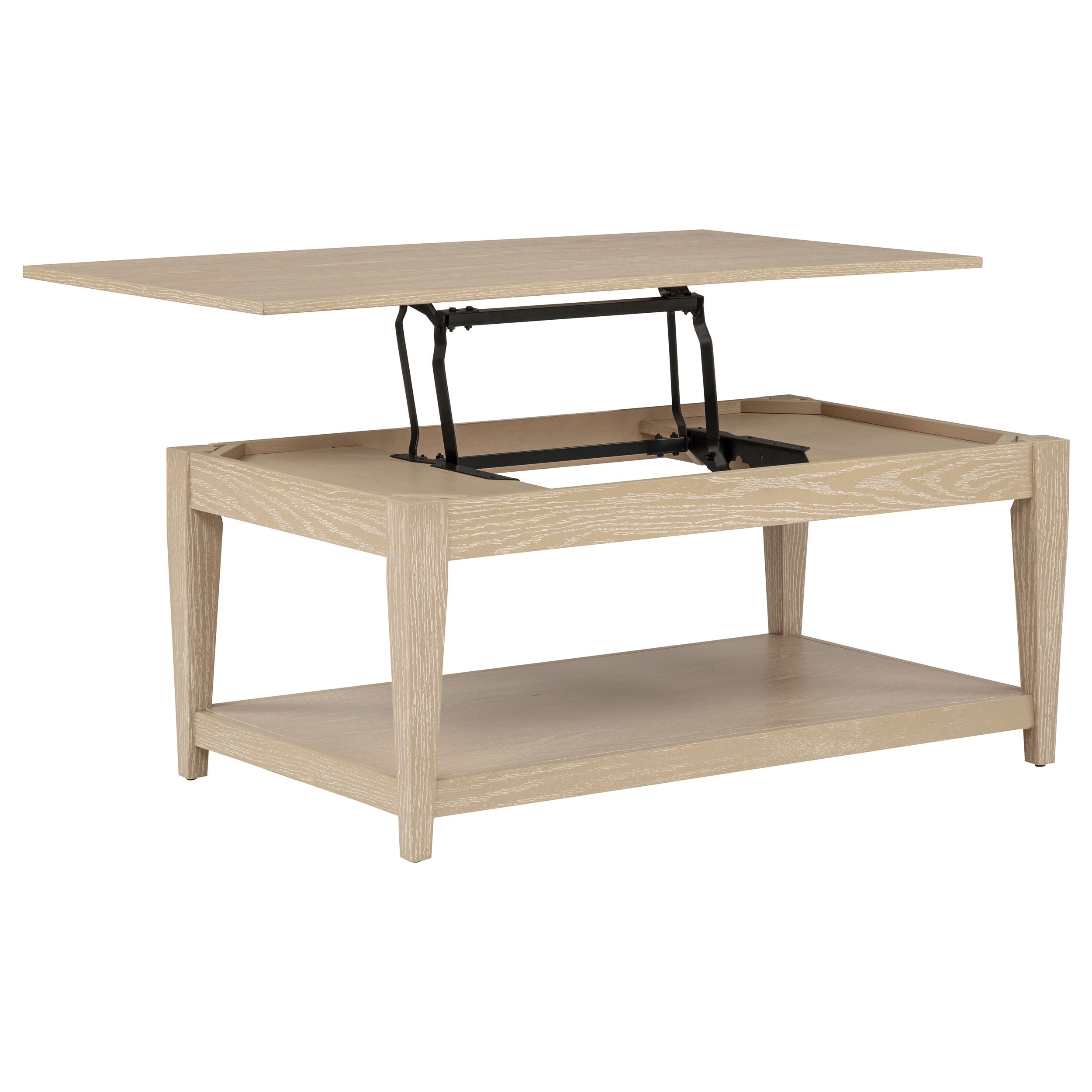 Lindenton Lift-Top Occasional Cocktail Coffee Table Blonde — view 1
