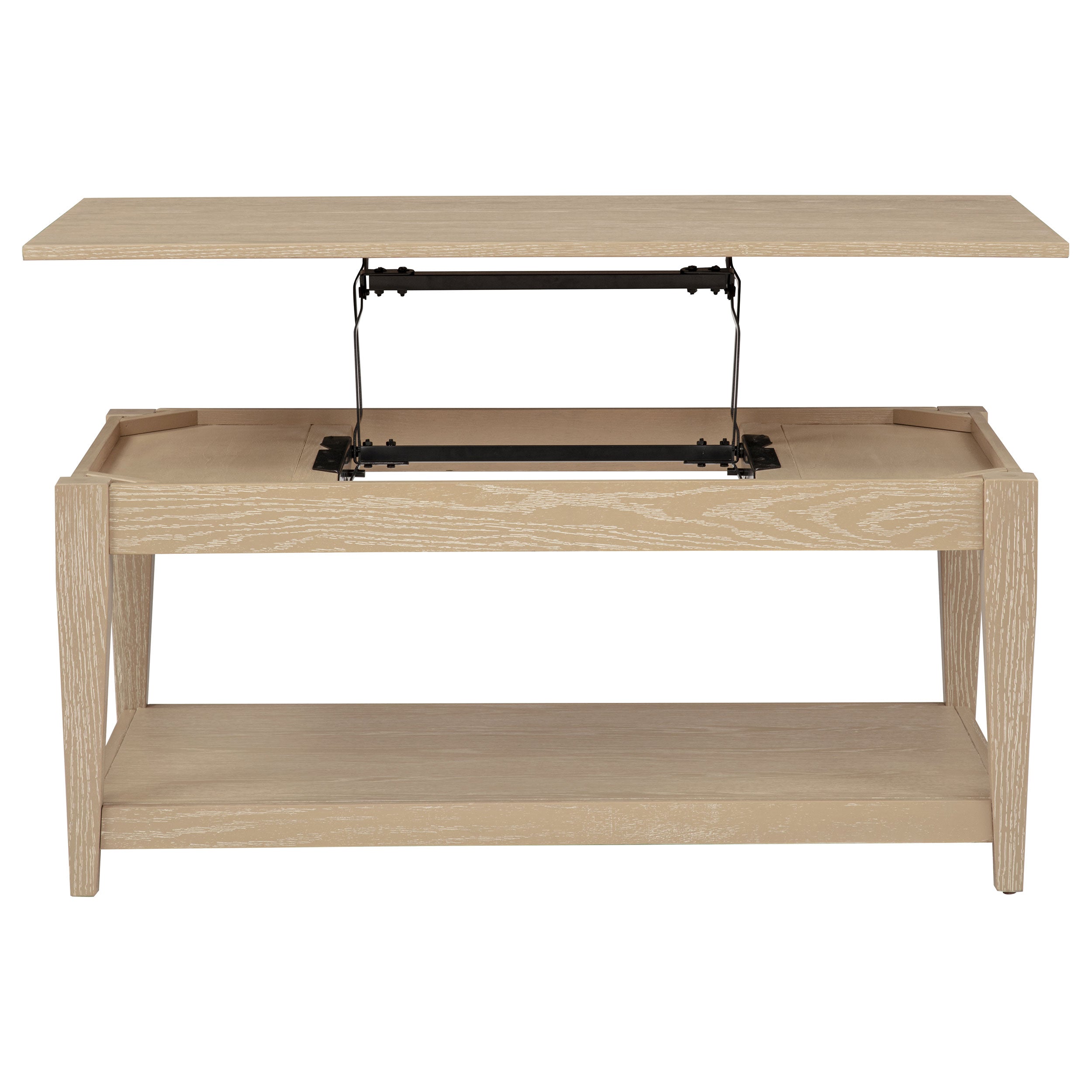 Lindenton Lift-Top Occasional Cocktail Coffee Table Blonde — view 6