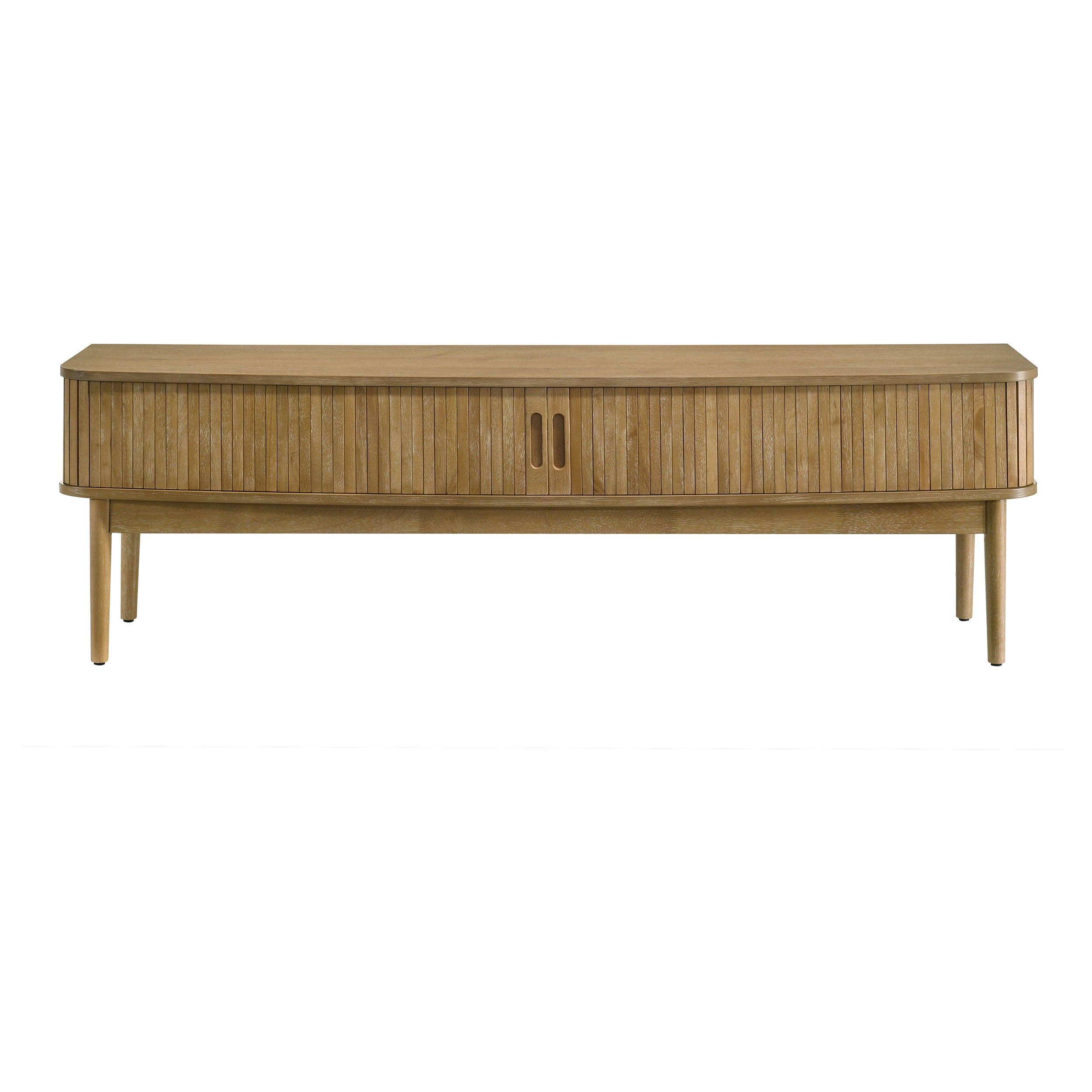 Croyden 71-inch TV Stand Media Console Weathered Natural — view 3