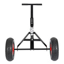 Heavy Duty Trailer Dolly With 2" Ball 1000 Lb Capacity For Easy Mobility - Black