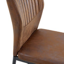 Luxury Simple Chair With Metal Leg