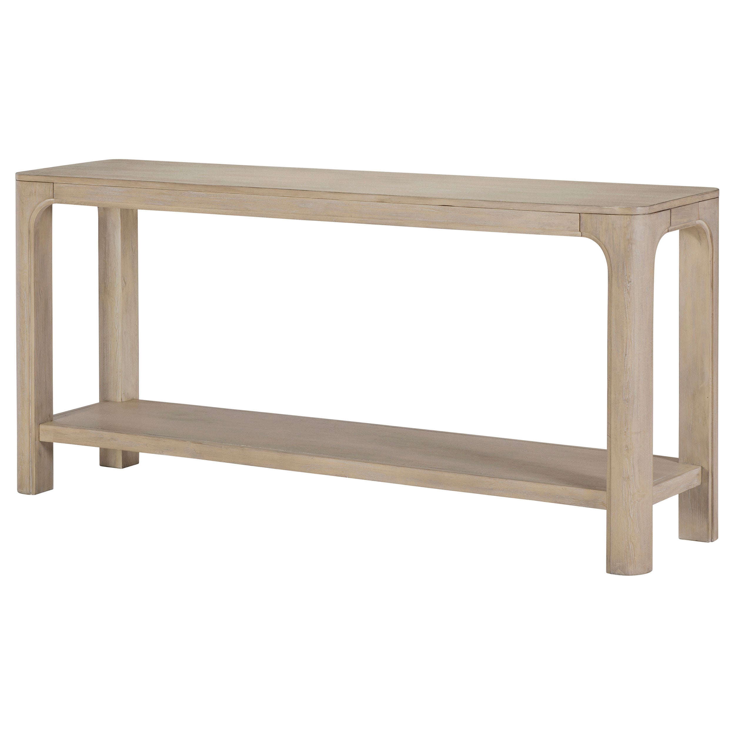 Solano 64-inch Entryway Console Sofa Table Weathered Mango — view 5