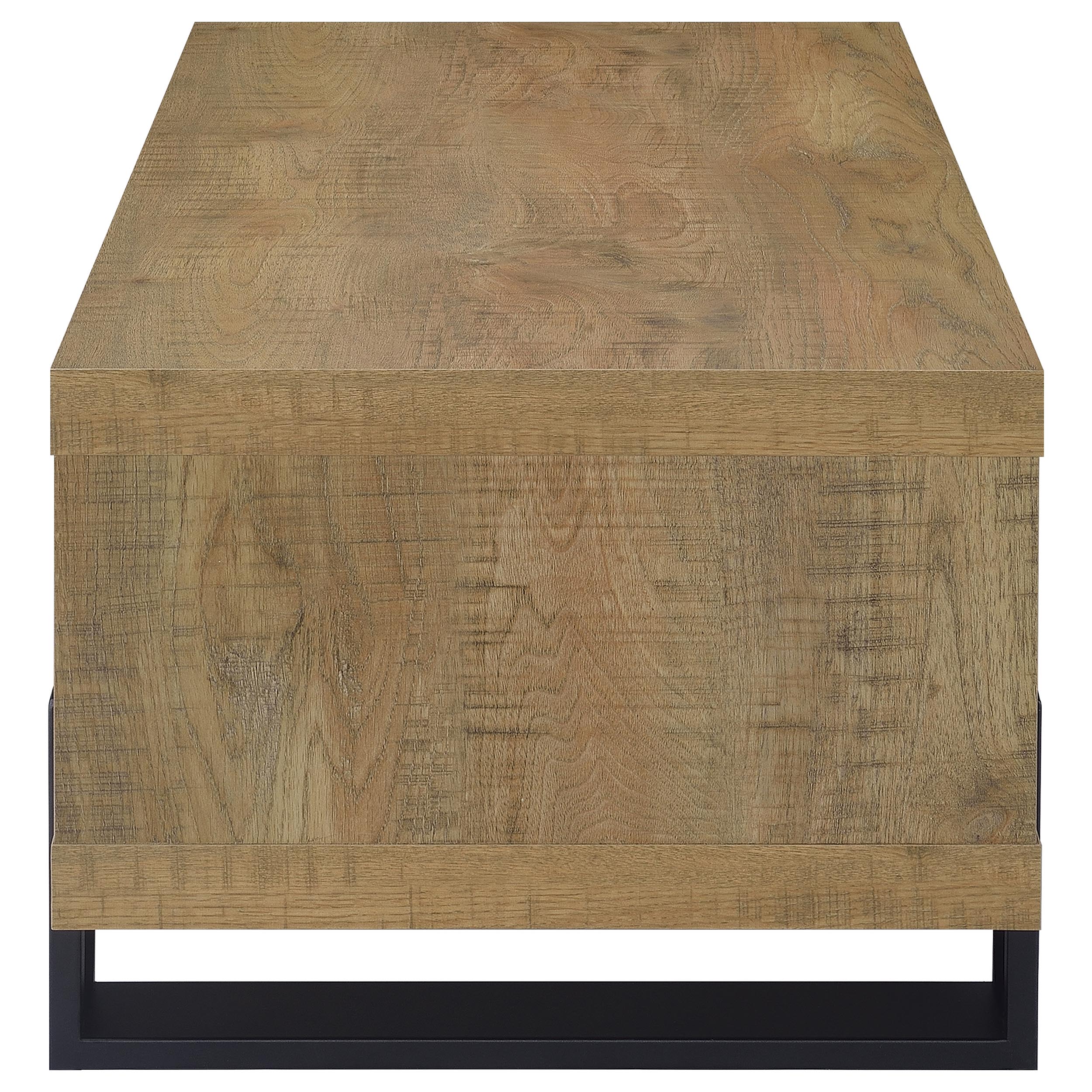 Dinard Engineered Wood Cocktail Coffee Table Mango — view 6