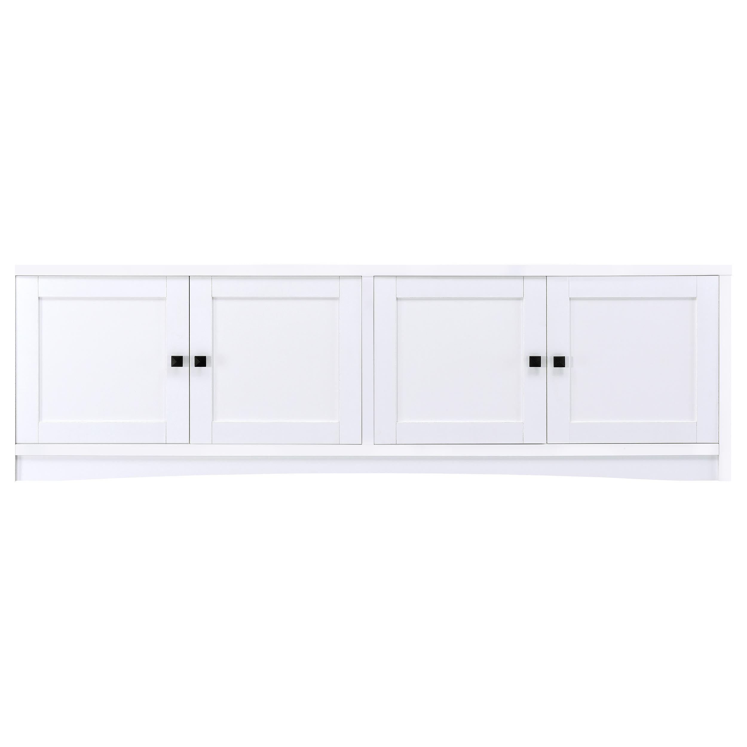 Laughlin 3-piece Entertainment Center TV Stand White — view 6