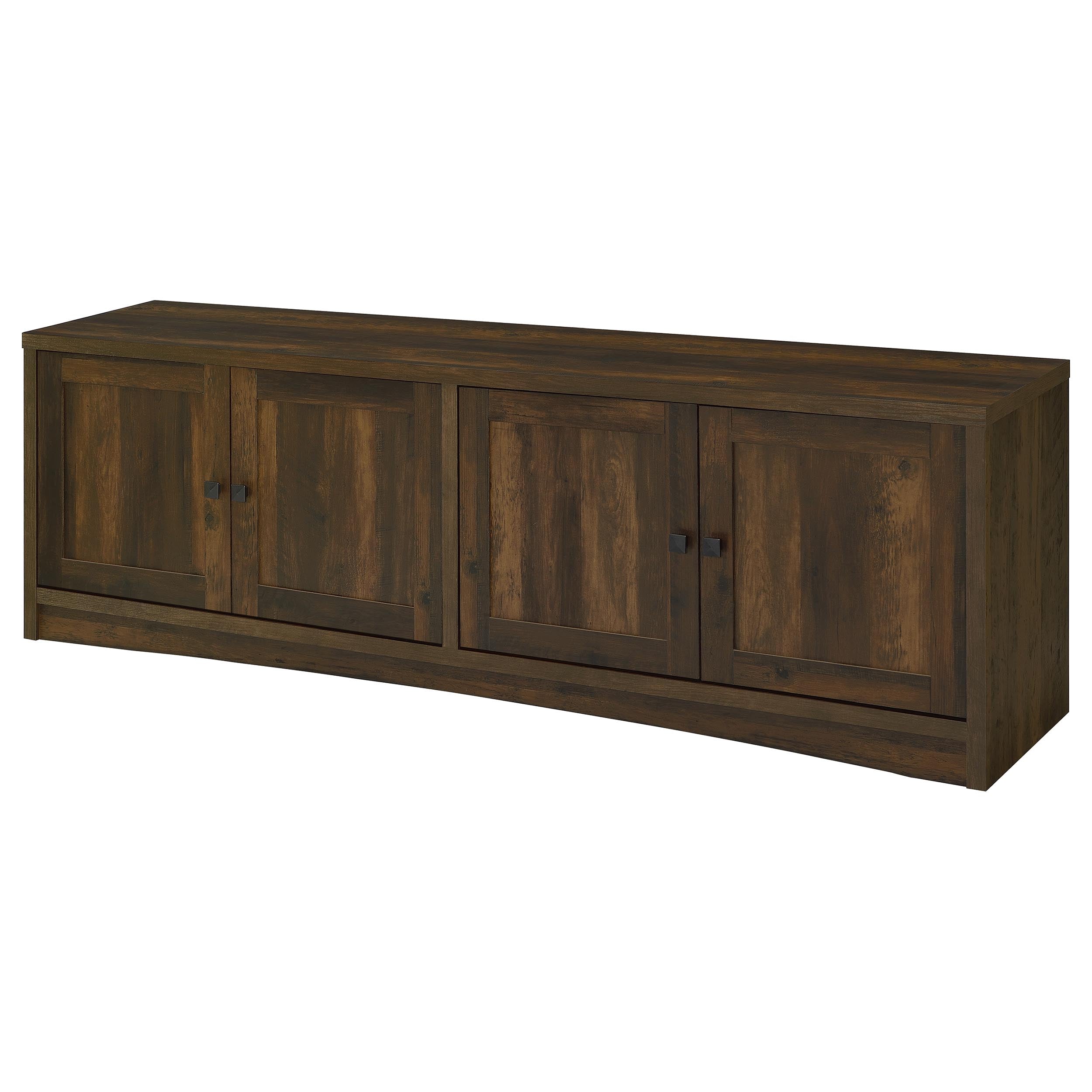 Laughlin 4-door Engineered Wood 78-inch TV Stand Dark Pine — view 5