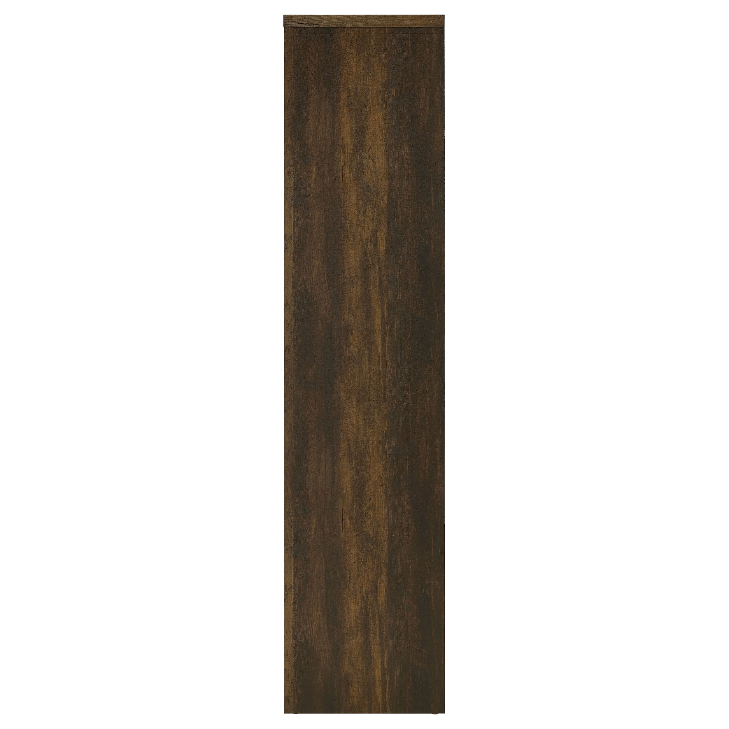 Laughlin 4-shelf Engineered Wood Media Tower Dark Pine — view 6