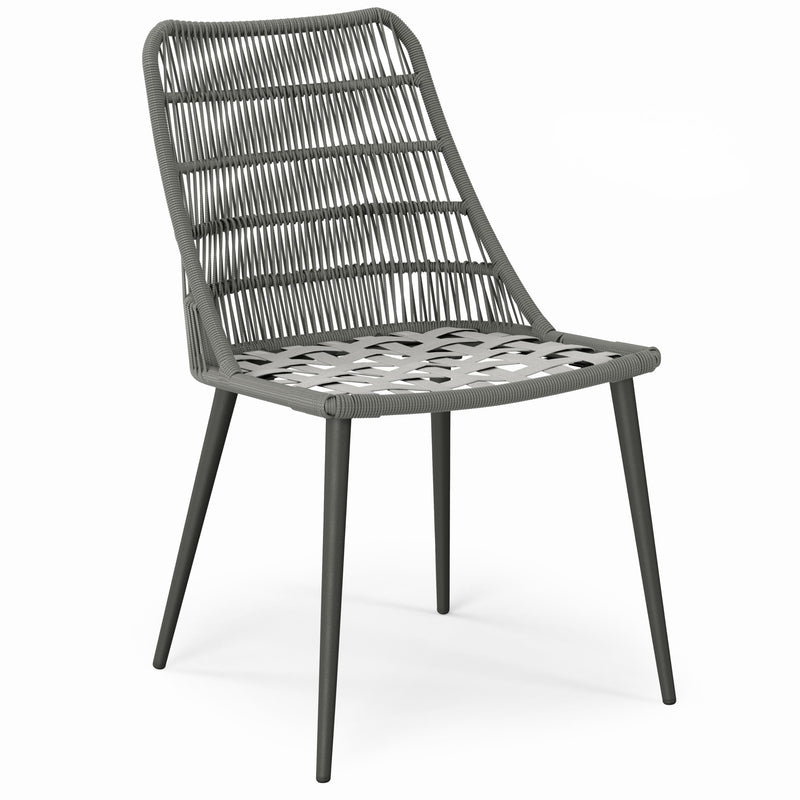 Beachside - Outdoor Dining Chair (Set of 2) - Grey