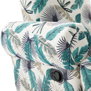 Manual Swivel Recliner Rocker Chair With Adjustable Backrest