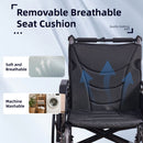 Premium Foldable Transport Wheelchair For Adults