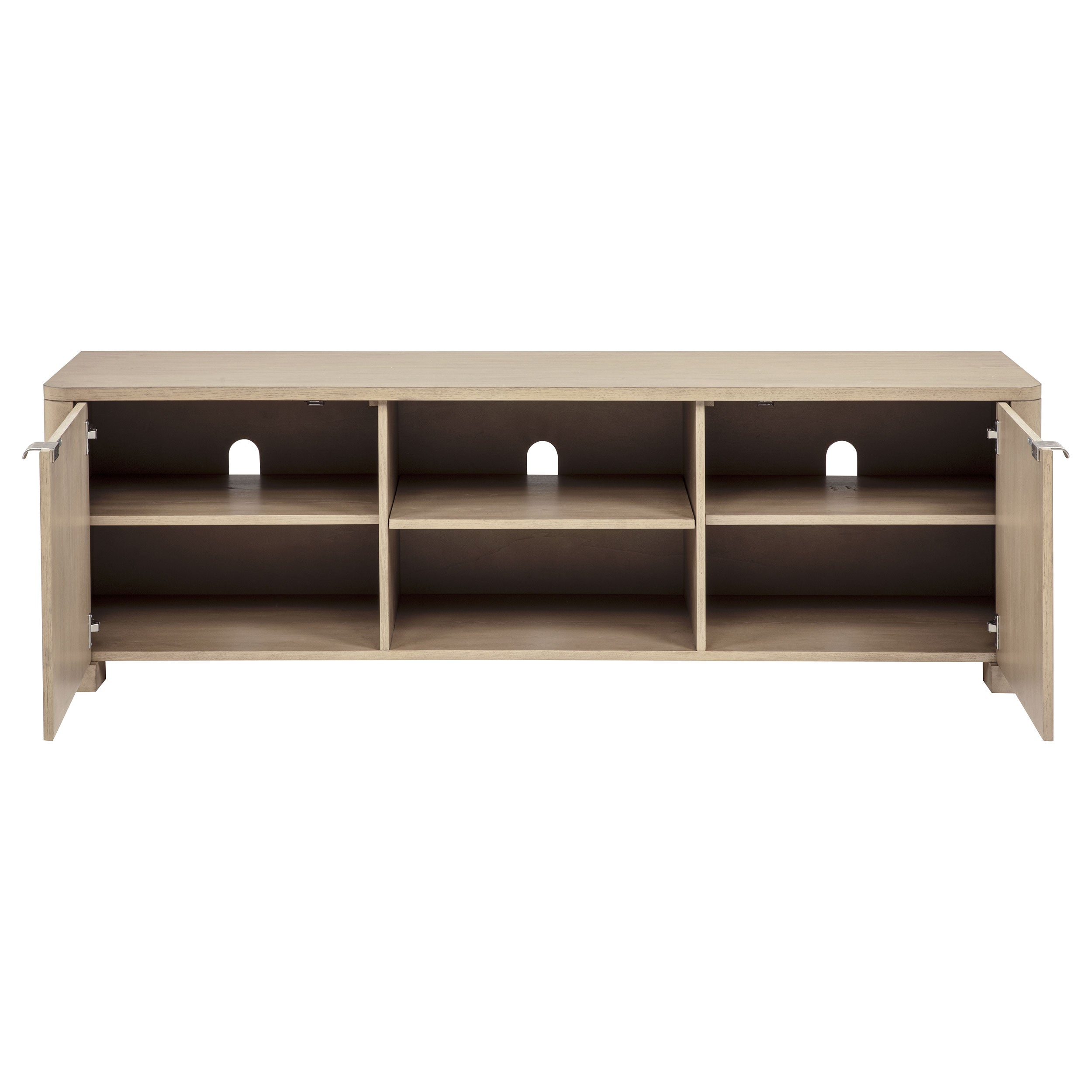 Marcelo 71-inch TV Stand Media Console Light Elm — view 4