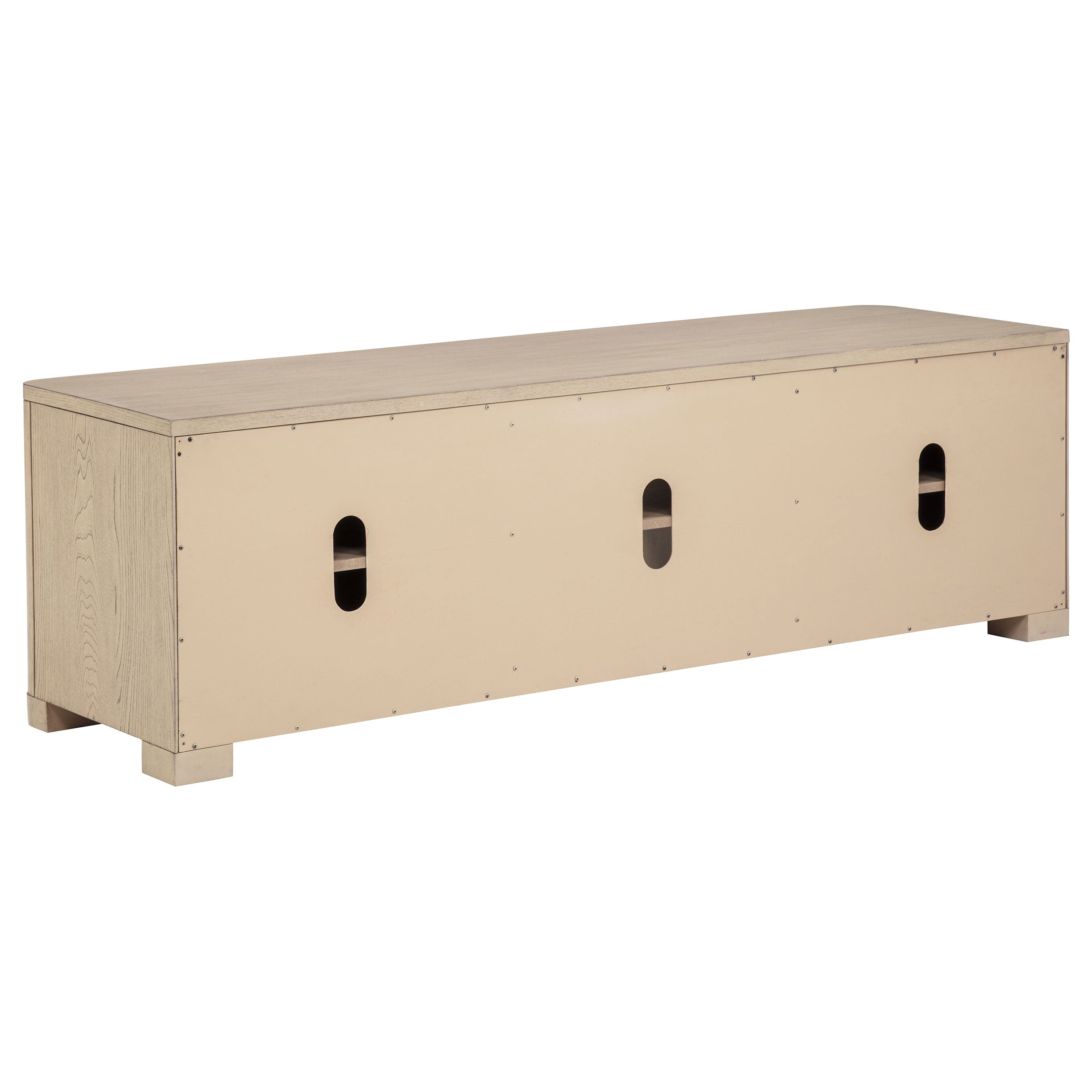Marcelo 71-inch TV Stand Media Console Light Elm — view 7