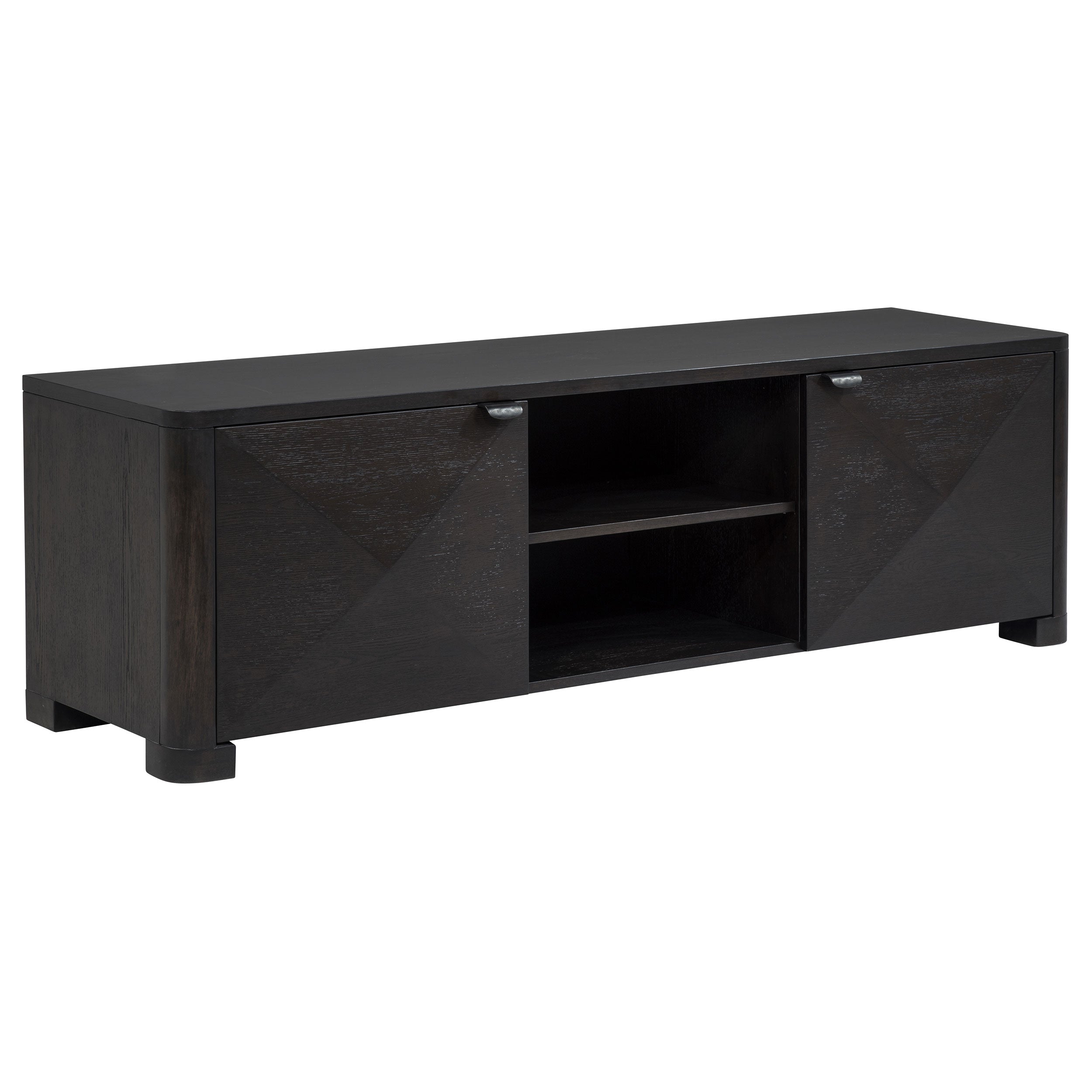 Marcelo 71-inch TV Stand Media Console Coffee — view 1