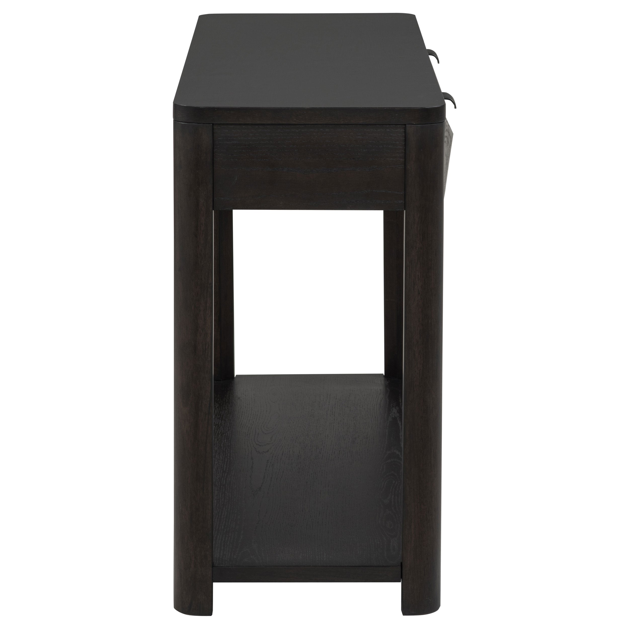 Marcelo Sofa Console Table with 2 Drawers and Shelf Coffee — view 10