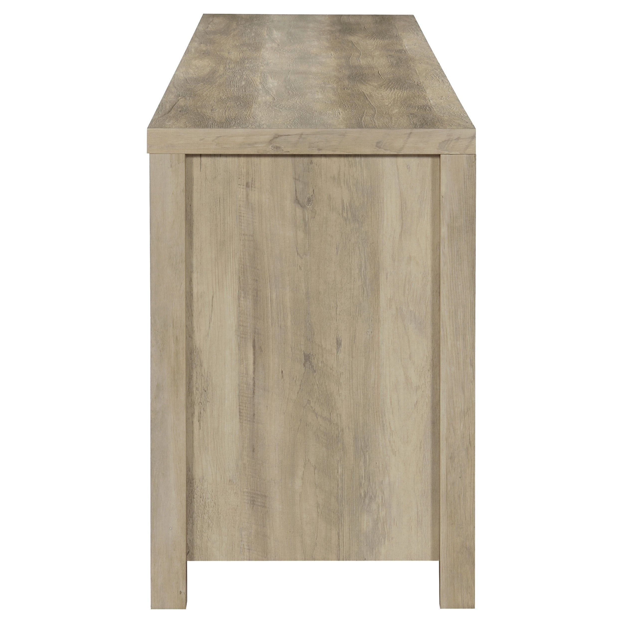 Madra 2-door Engineered Wood 79-inch TV Stand Distressed Pine — view 8