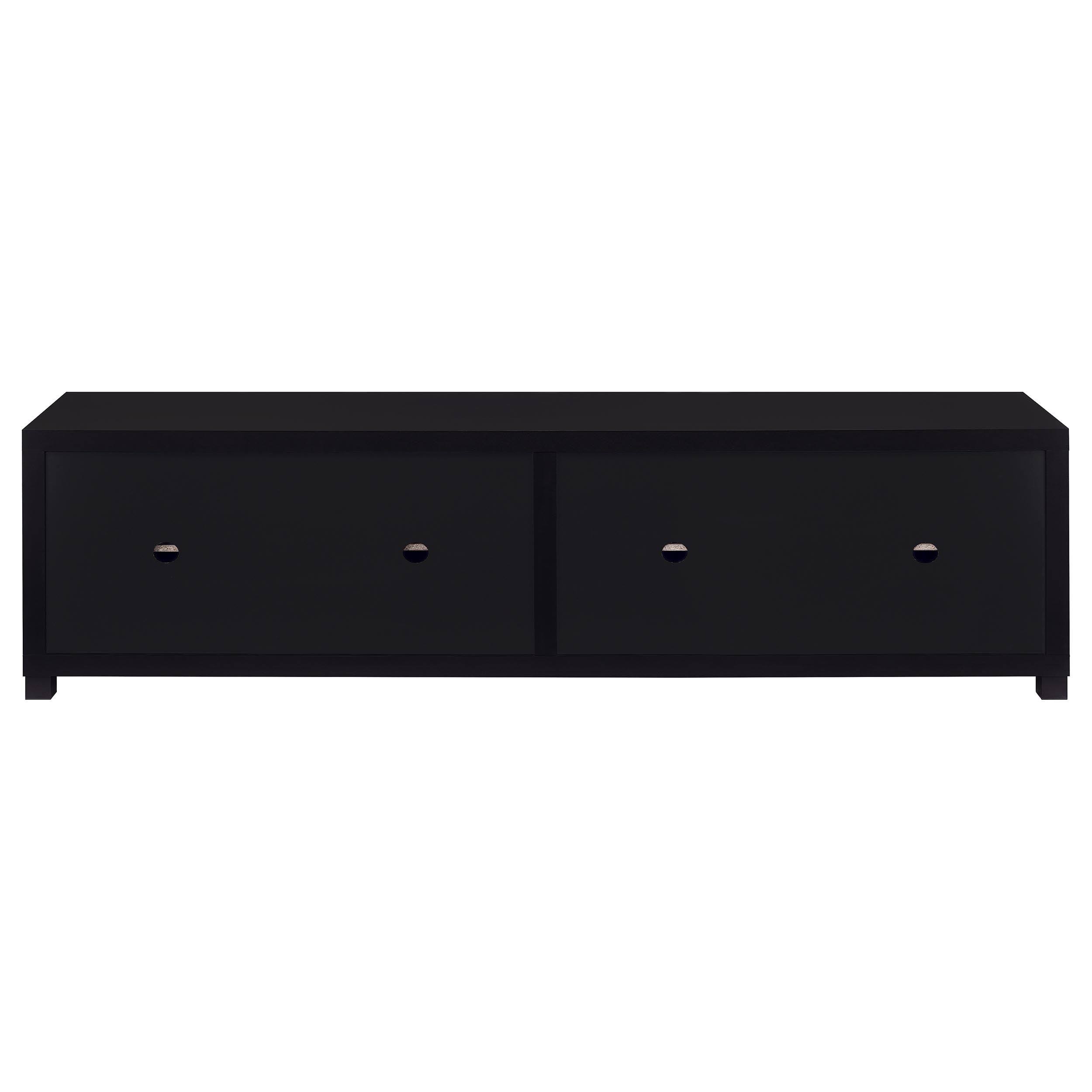 Jupiter 3-piece Entertainment Center 79-inch TV Stand Black — view 14