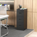 Modern Drawer Metal Vertical File Cabinet With Lock And Card Slot For Office