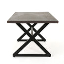Rolando - Outdoor Aluminum Dining Table With Steel Frame