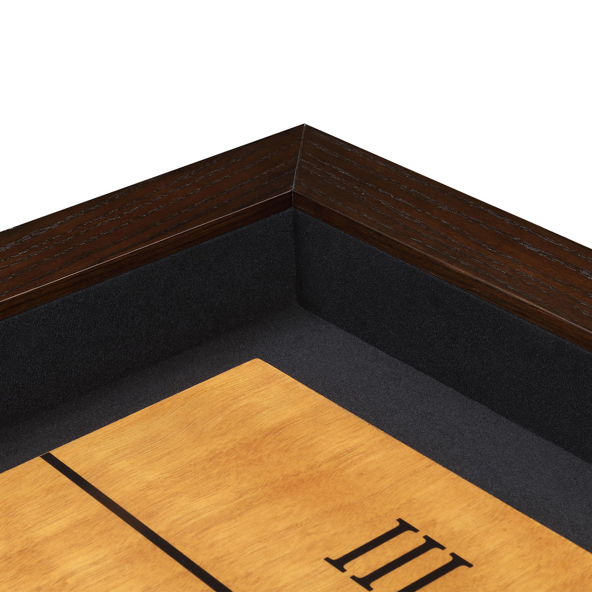 Titus 108" Shuffleboard Table in Brown by Elements International, view 4
