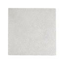 Mgo Square Side Table With Faux Stone Top And Wood Frame - Antique White / Natural Wood