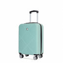 4 Piece Lightweight Suitcase, Makeup Box, Aircraft Wheels