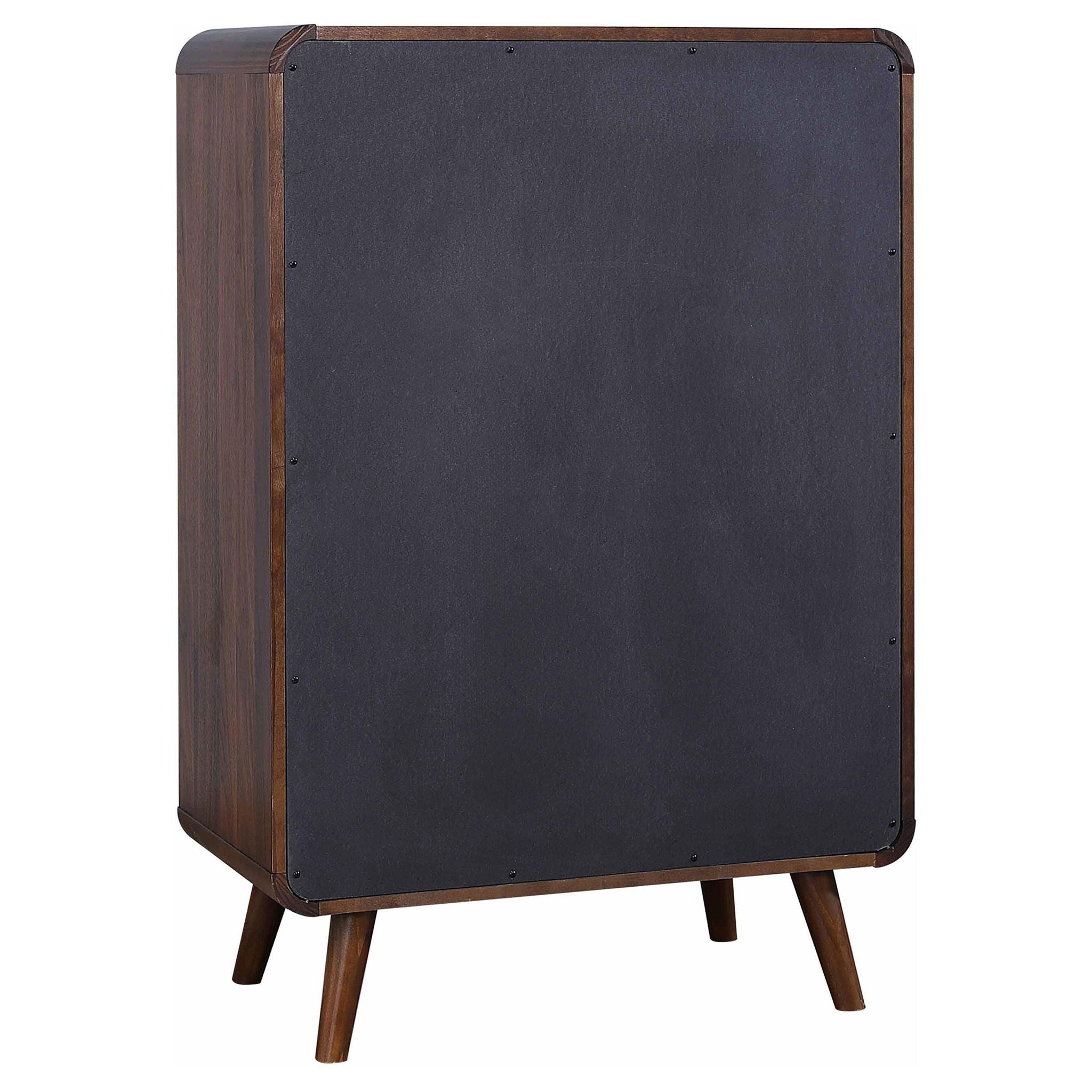 Robyn 5-piece Queen Bedroom Set Dark Walnut