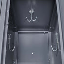 6 Door Lockers With Lock For Employees, Storage Cabinet For Home, Gym, Office, School, Garage - Gray