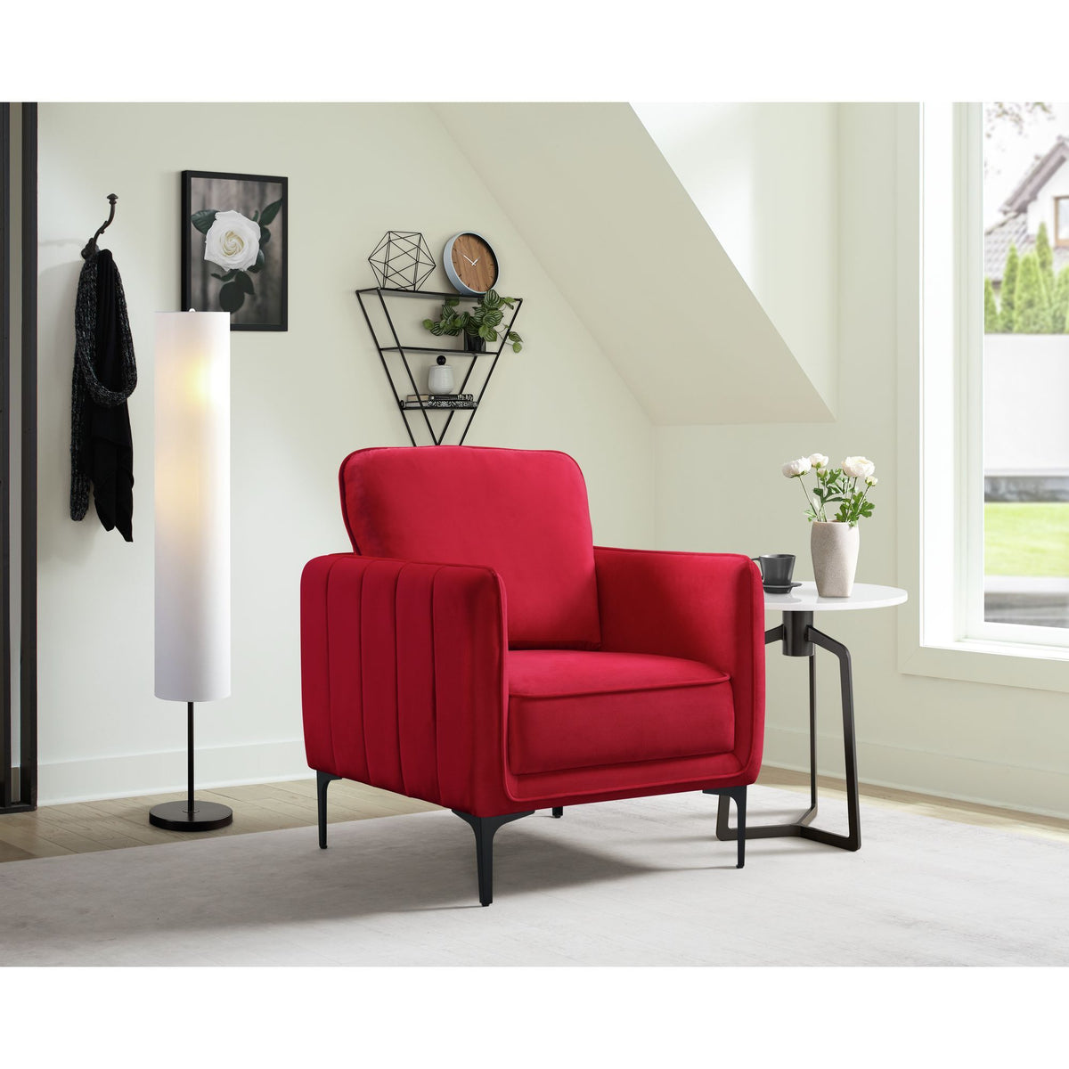 Rae Chair in Dark Gray by Elements International, view 15