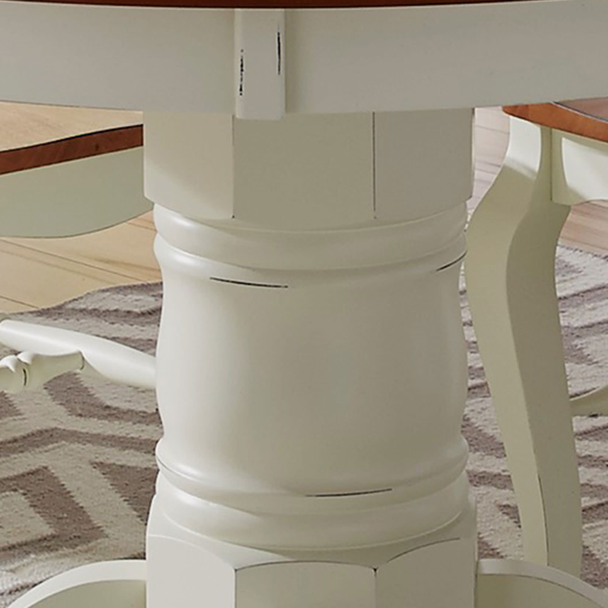 French Countryside - Dining Table - White