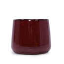 4 Pieces Planter Pot, Indoor Outdoor Flowerpot For Patio, Garden, Or Windowsills - Bean Paste Red