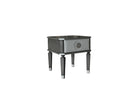 House Beatrice - End Table - Charcoal & Light Gray