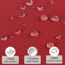 2 Piece High Back Patio Chair Cushion Set