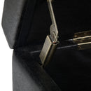 Avalon - Storage Ottoman Bench - Distressed Black