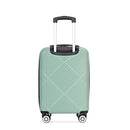 4 Piece Lightweight Suitcase, Makeup Box, Aircraft Wheels