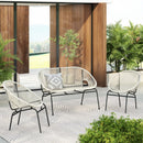 Nusa - Outdoor Patio 3 Piece Chat Set