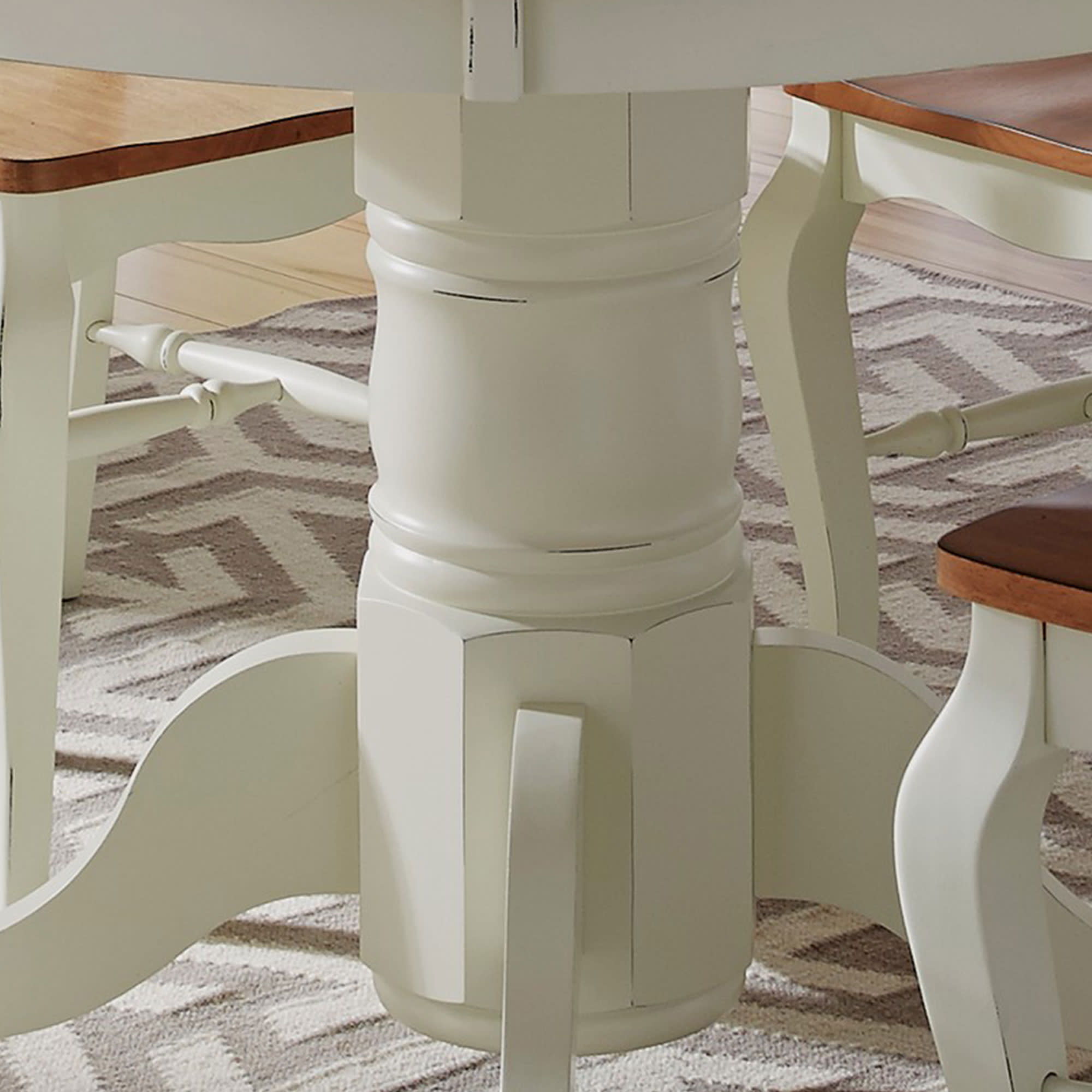 French Countryside - Dining Table - White