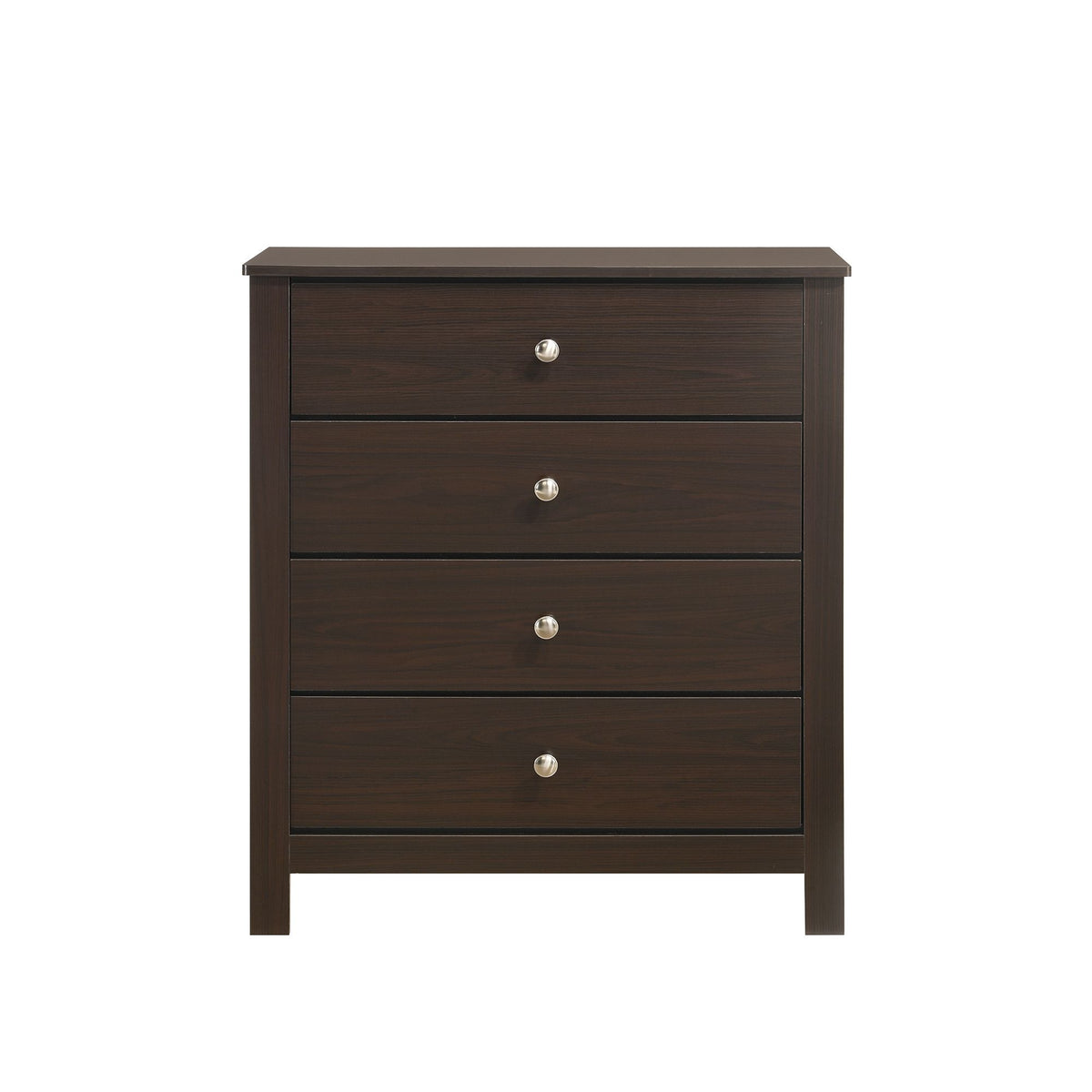 Sami Youth 4-Drawer Chest in Dark Brown by Elements International, view 16
