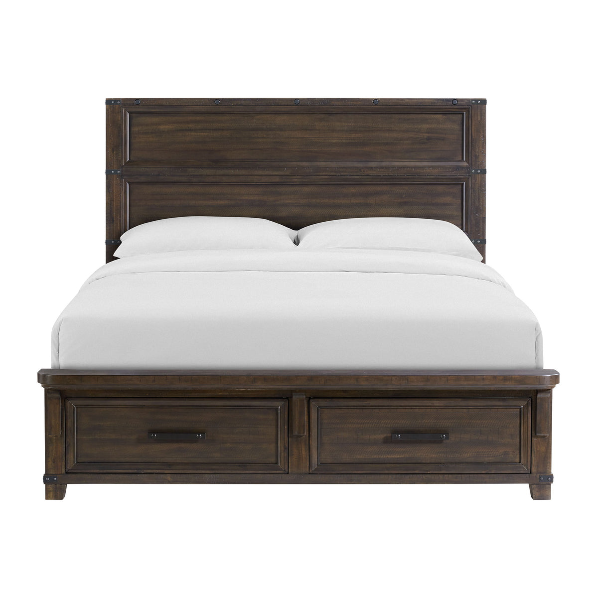 Colorado City Storage Bed in Dark Brown by Elements International, view 4