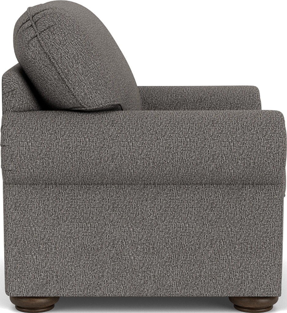 Preston - Fabric Chair - Dark Gray - Atlantic Fine Furniture Inc