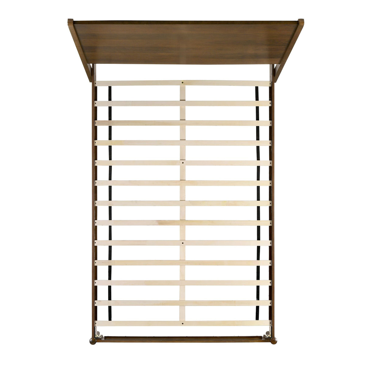 Malibu Panel Bed in Dark Brown by Elements International, view 4
