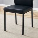 Luxury Simple Chair With Metal Leg