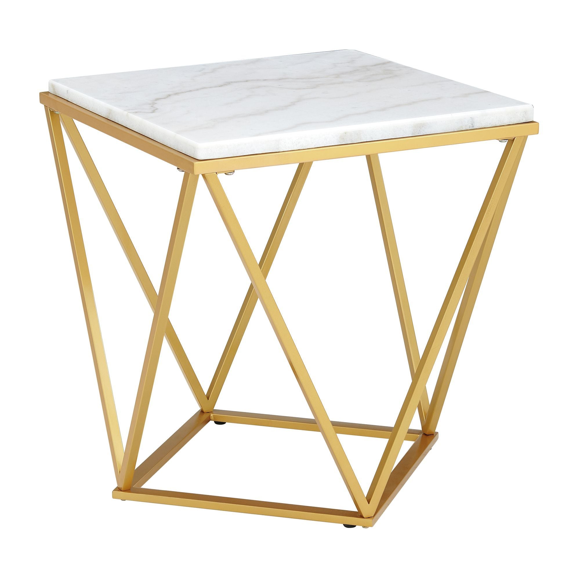 Riko Occasional Table Set in Gold by Elements International, view 7